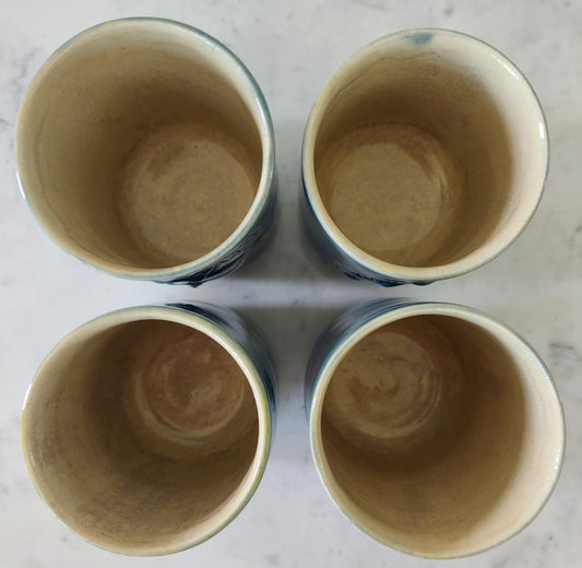 Leaf and Flower Tumblers