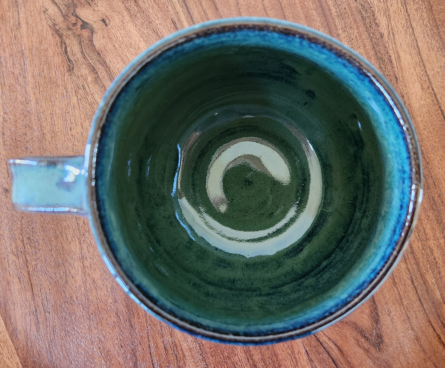 Mug Medium (Emerald and Blue Stone)