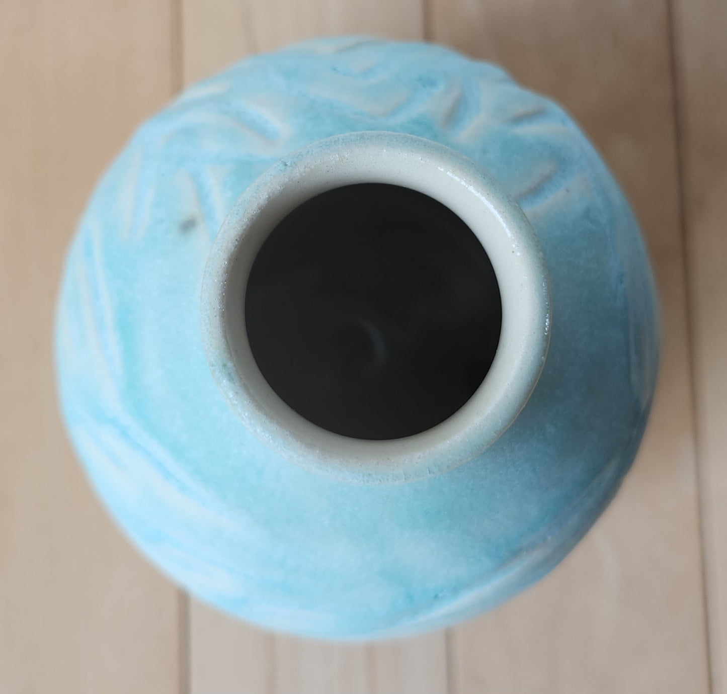 carved vase