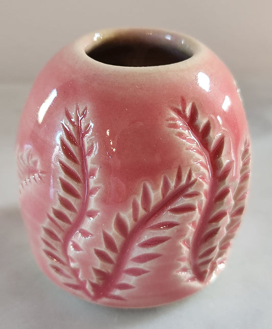 Carved Vase XS - Coral